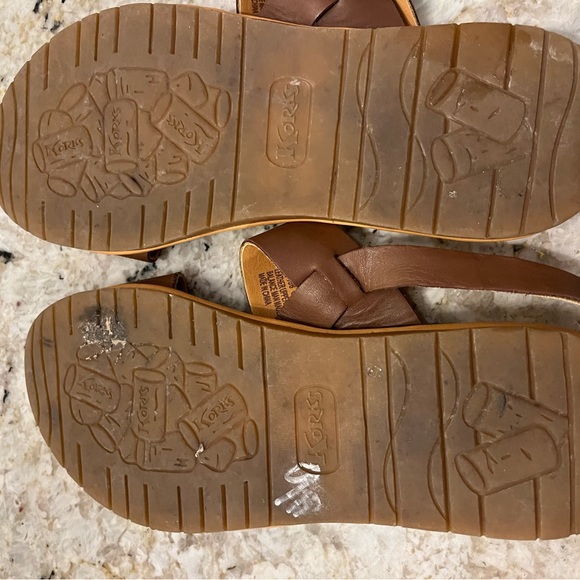 Kork-ease leather sandals - Picture 2 of 4